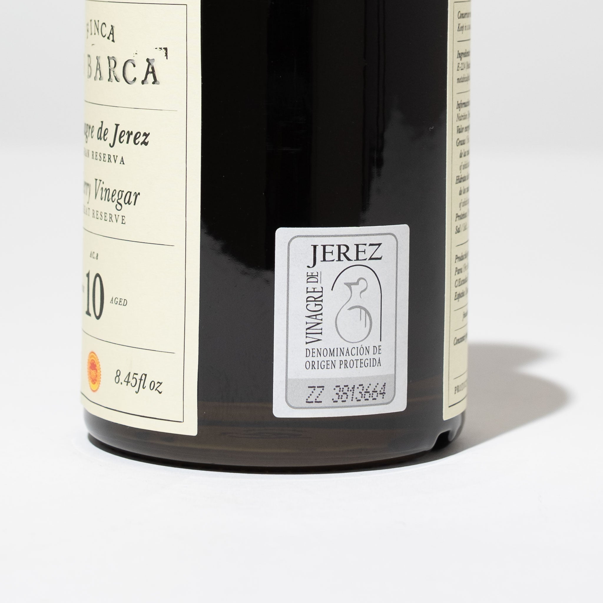 mood: Finca la Barca Sherry Essig 10 jährig Jerez DOP Zertifikat