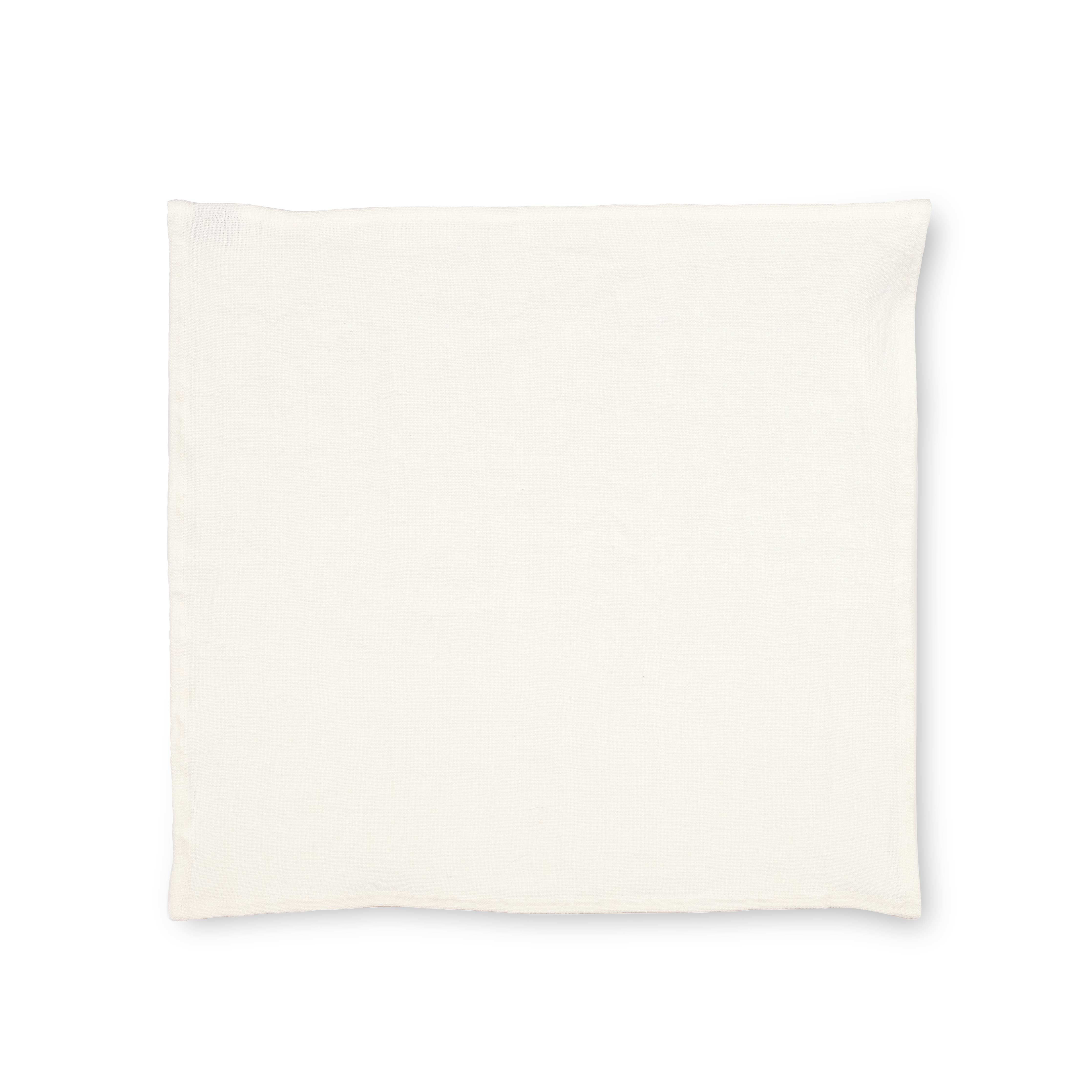 Libeco Leinen Serviette Hudson Oyster aufgefaltet