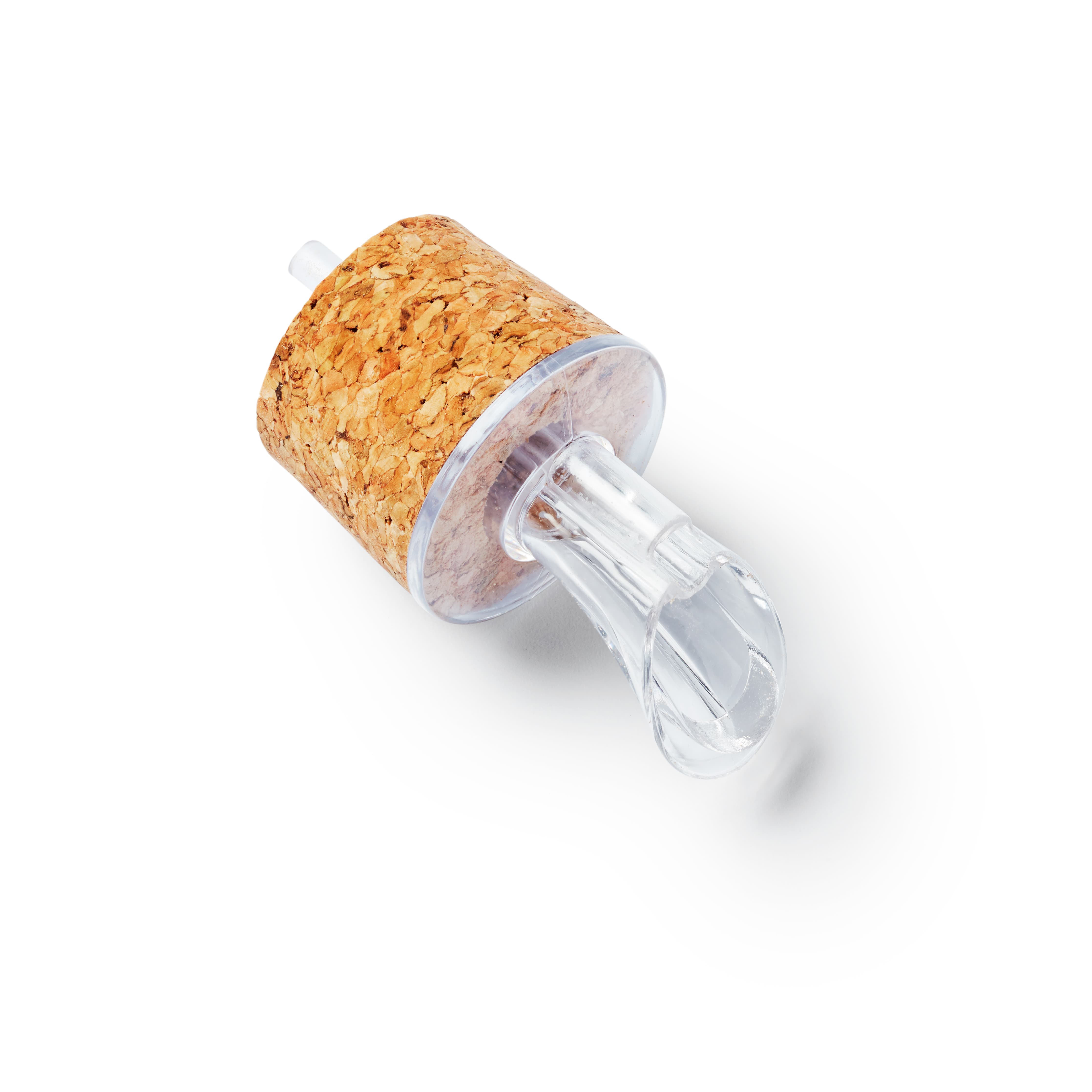 Detailaufnahme des Portionierers zum Aufsetzen auf die Flasche