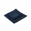 Libeco Leinen Serviette Hudson Navy gestapelt
