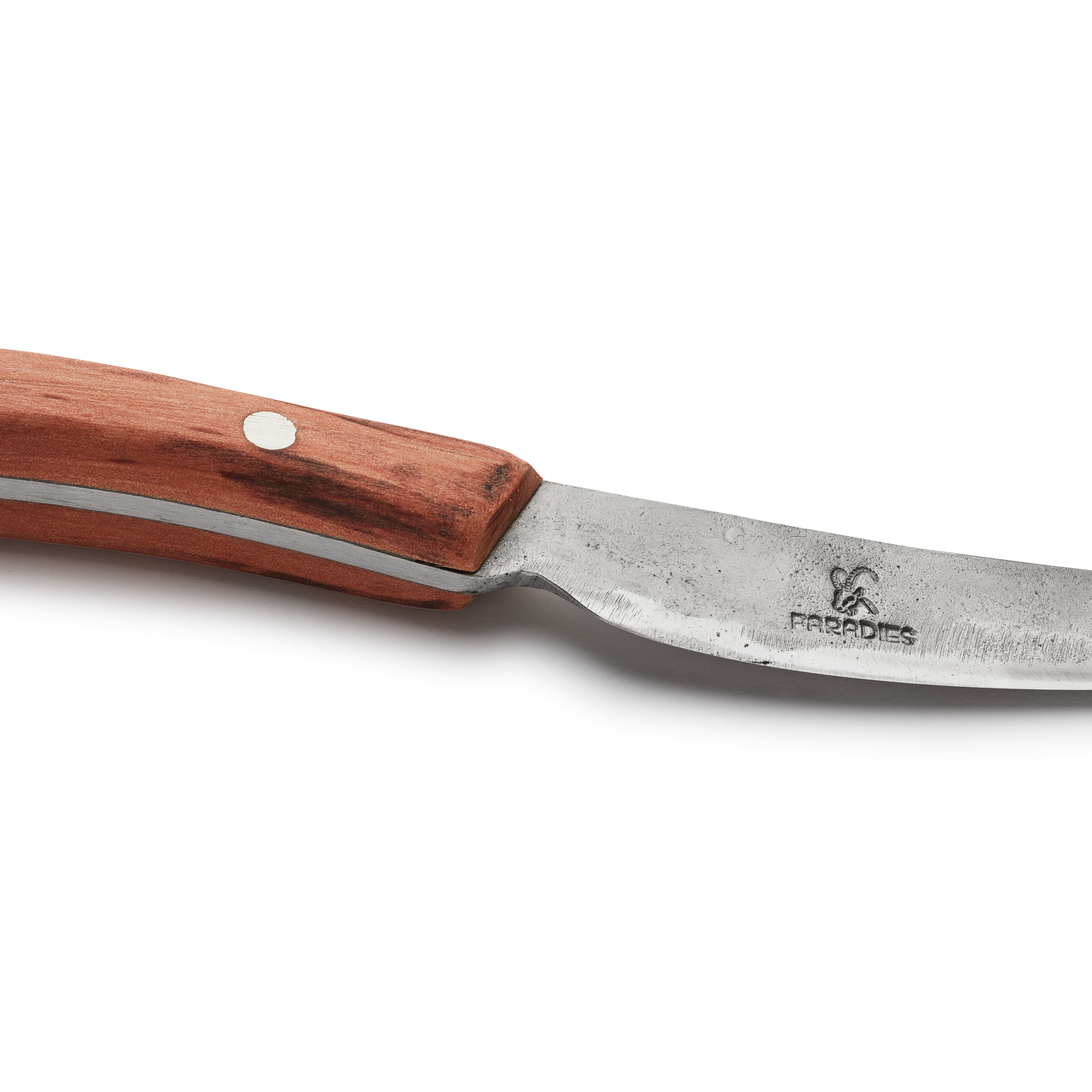 mood: Detailaufnahme II der Klingen mit Logo des Käsemesser Paradies von Thomas Lampert