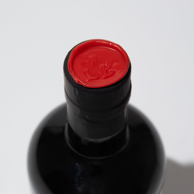 Finca la Barca Sherry Essig 10 jährig Jerez DOP Siegel Wachs