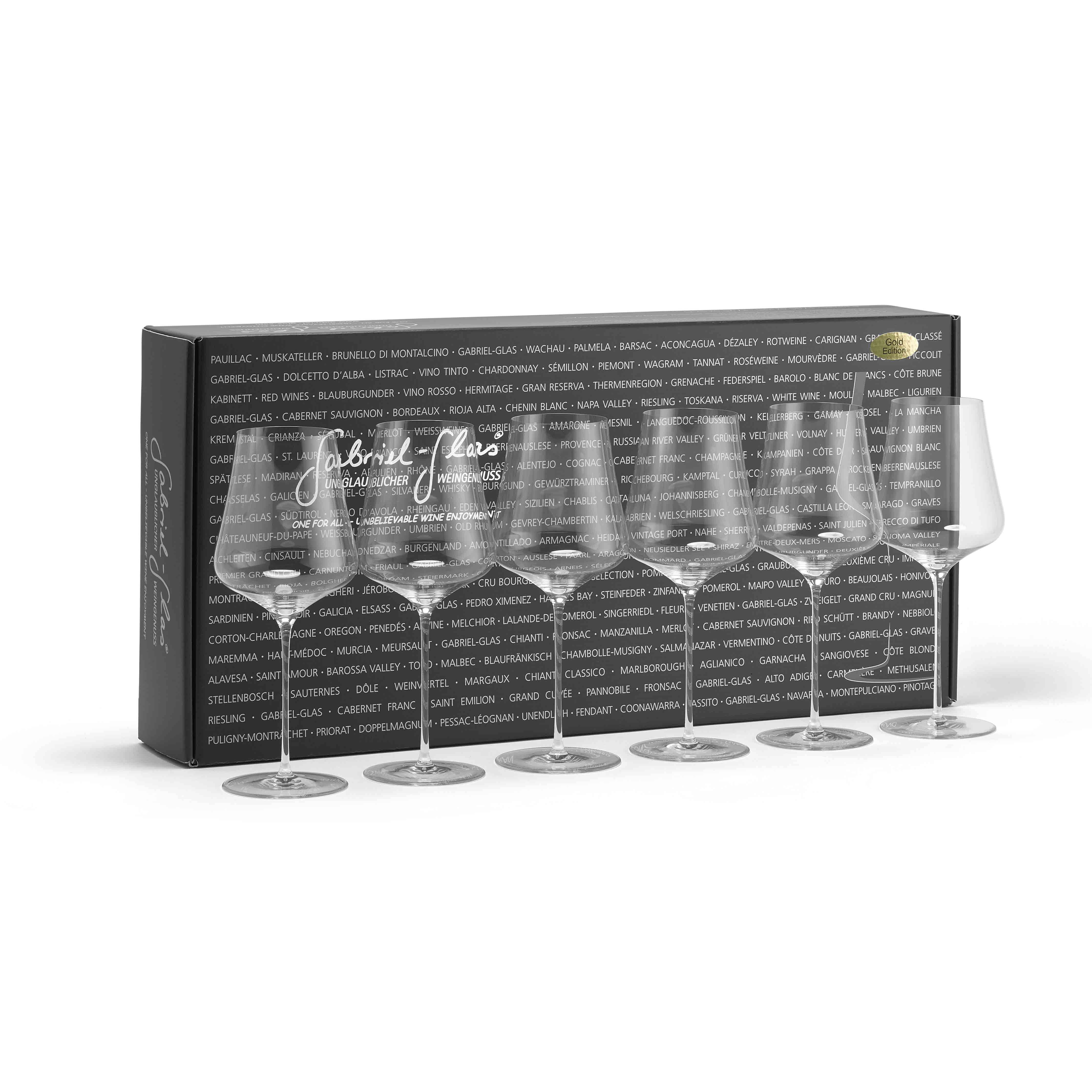 mood: Geschenkkarton des Gabriel Glas Gold Edition im 2er Set