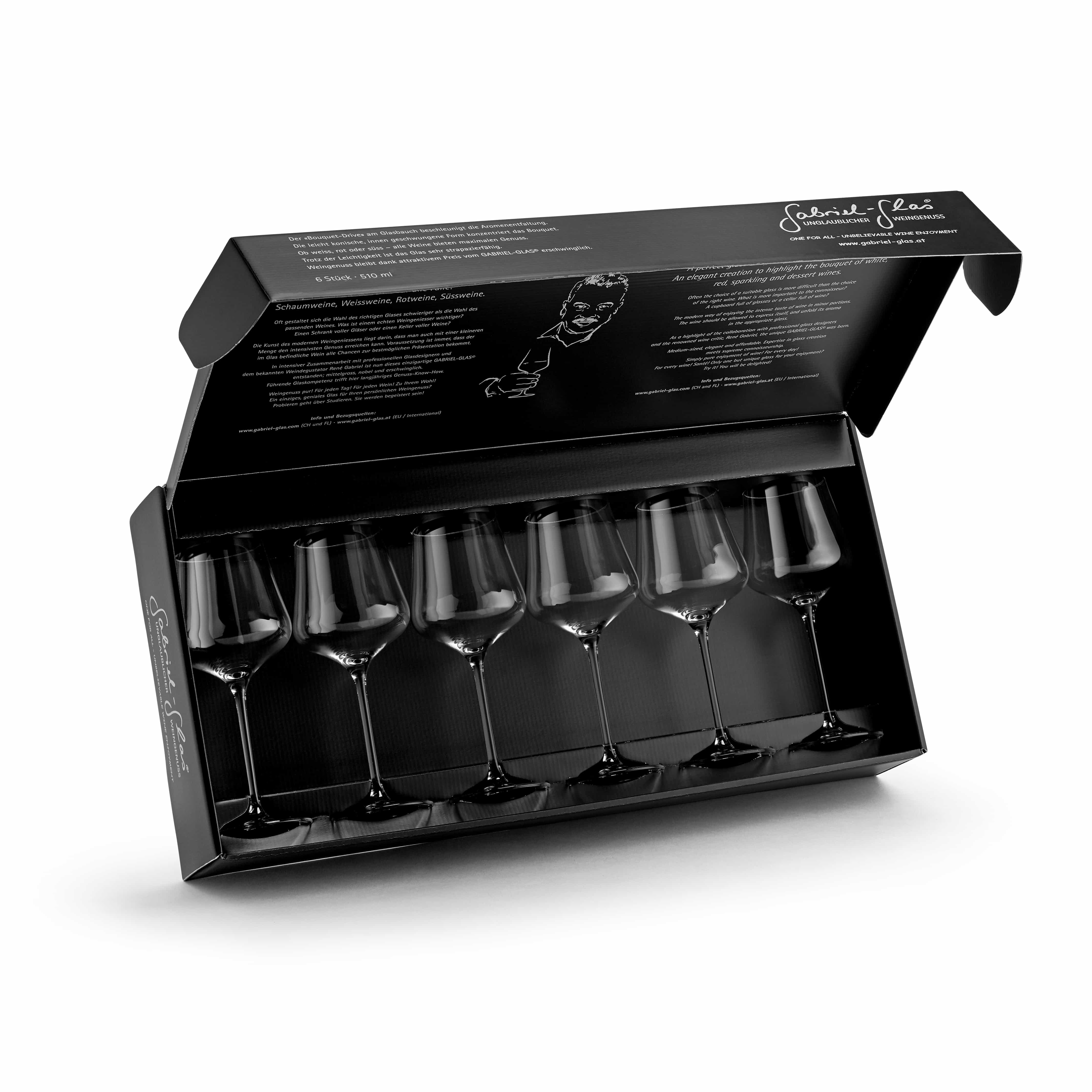 mood: Geschenkkarton des Gabriel Glas StandArt 6 Stück