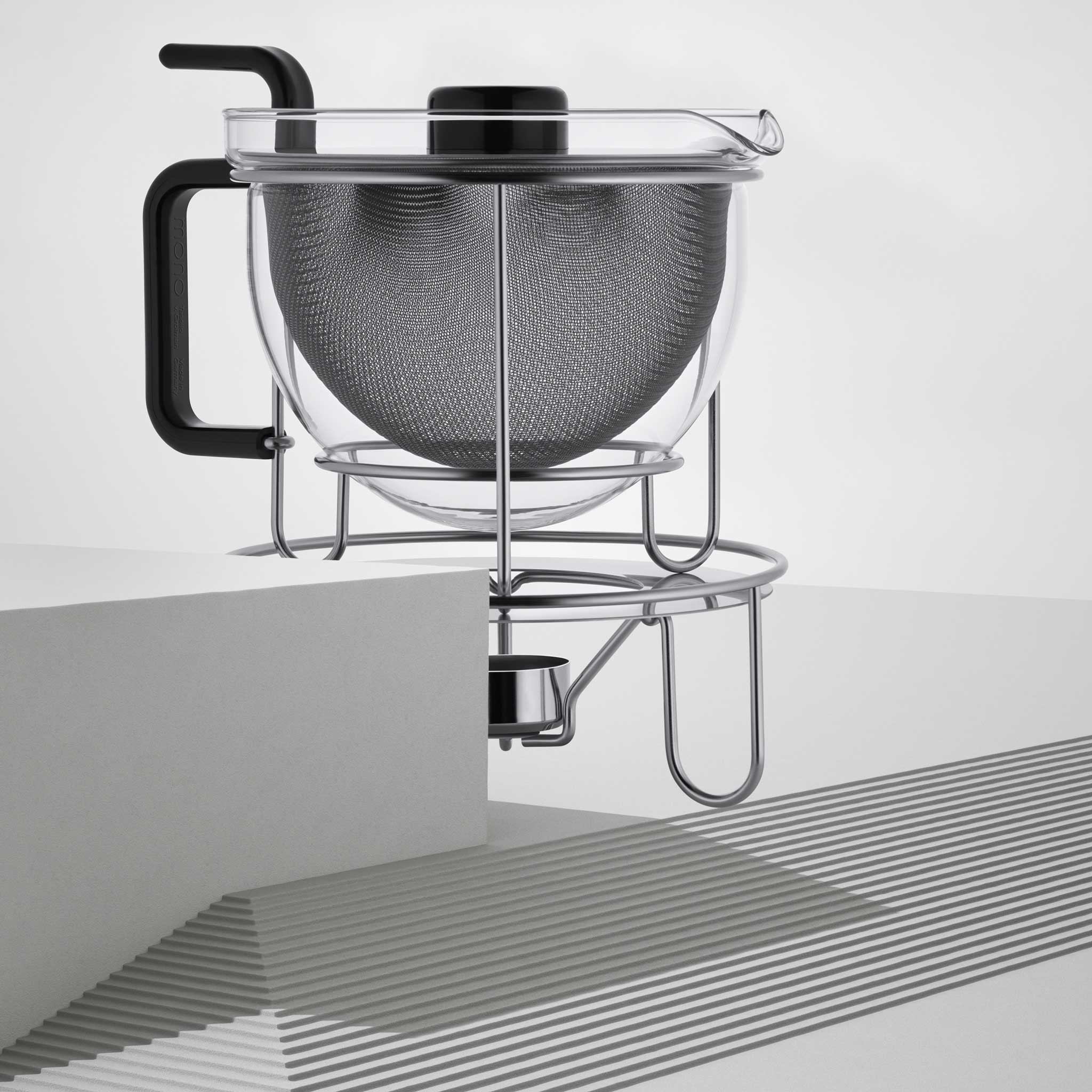 Teekanne Mono Classic – Borosilikatglas 1.5 L