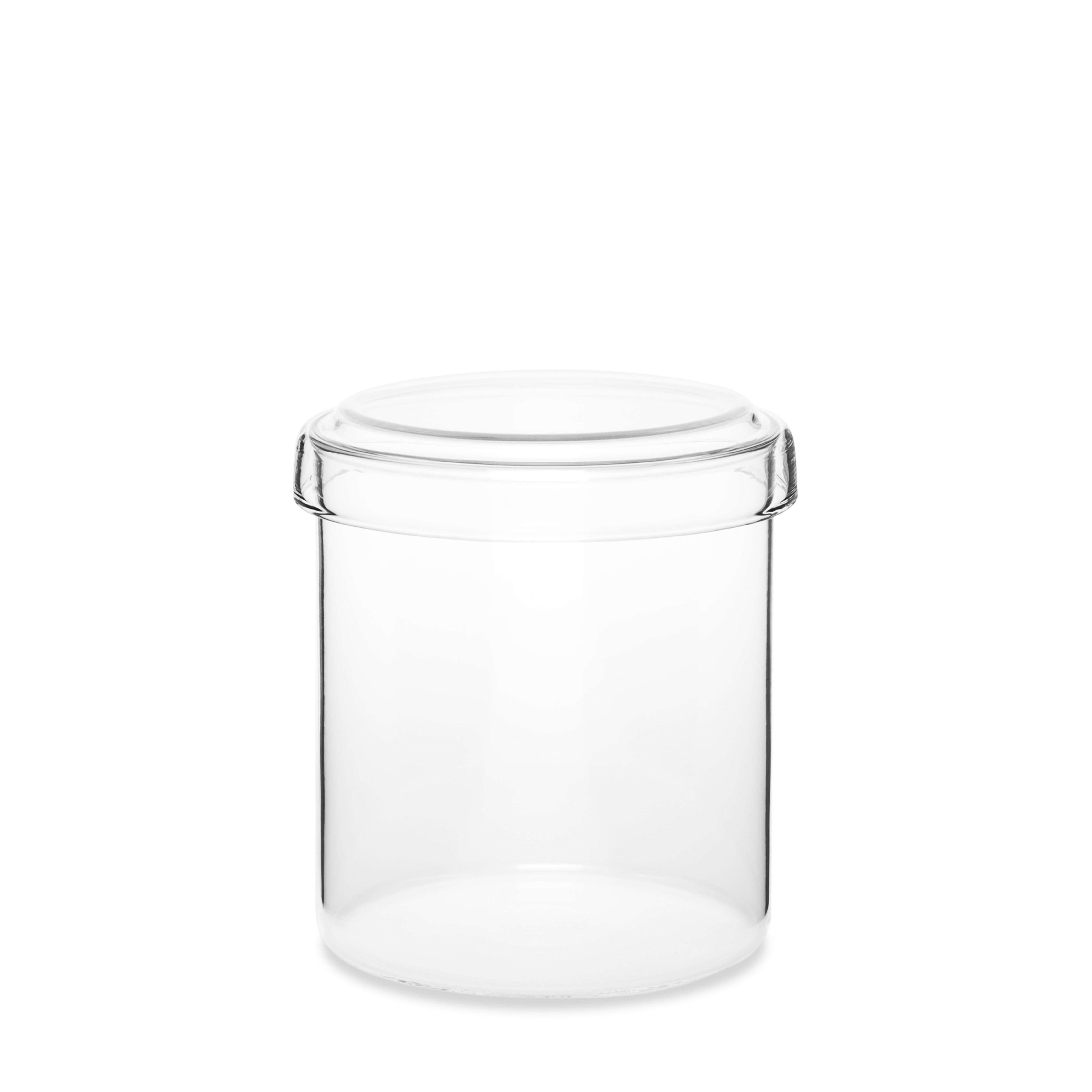 Ansicht der Vorratsdose aus Borosilikatglas 800ml von Trendglas Jena