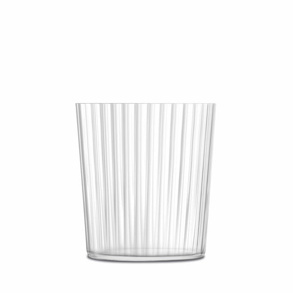 Geriffeltes Trinkglas Gio Line von LSA mit 390 ml Volumen