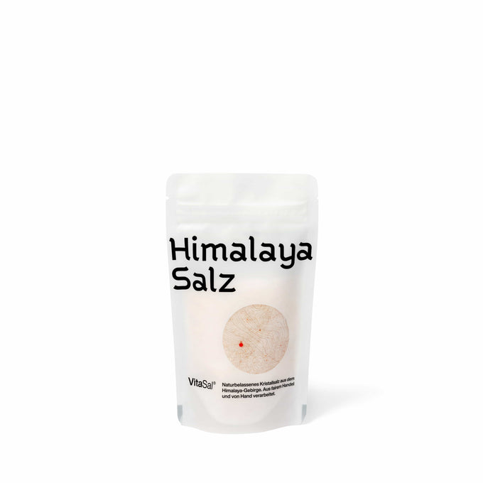 Himalaya Kristallsalz naturbelassen zu 150 Gramm fein gemahlen von Vitasal