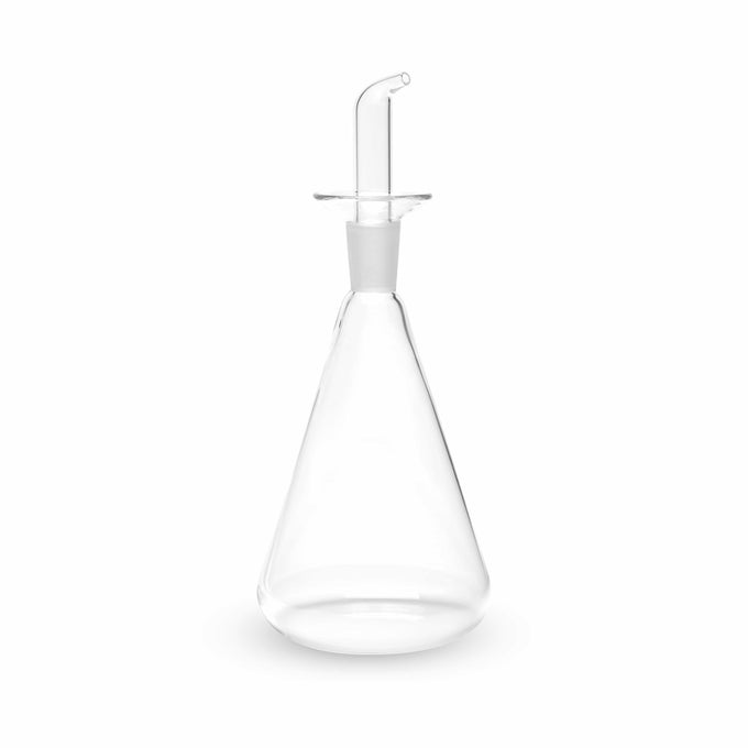 Grosse Essig und Oelflasche 500ml aus Borosilikatglas von Trendglas Jena