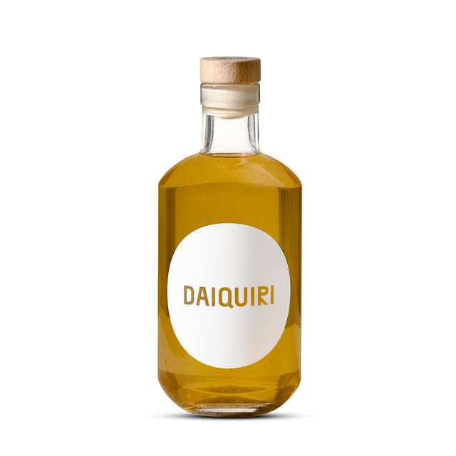 The Cocktail Daiquiri 500 ml in einer Glasflasche mit Zapfen und Holzdeckel