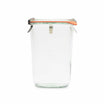 Weckglas Maxi 850ml inklusive Kautschukring und Klammern